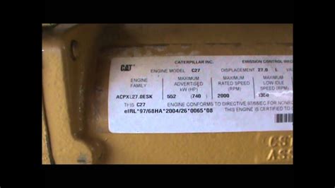 cat 0v8350 serial number